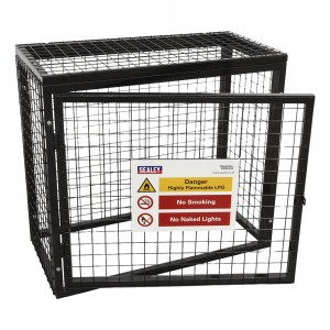 Sealey Gas Cylinder Safety Cage - 3 x 19KG Bottles